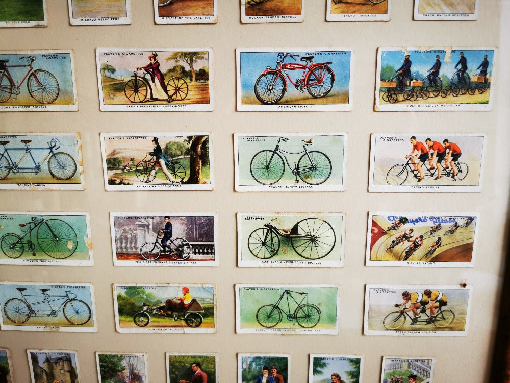 john player cycling cigarette cards