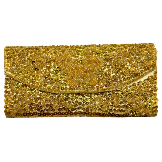 Vintage Sequin Clutch Bag