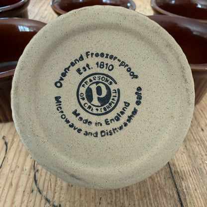 Pearsons-Ironstone-China-Treacle-Glaze-Ramekins