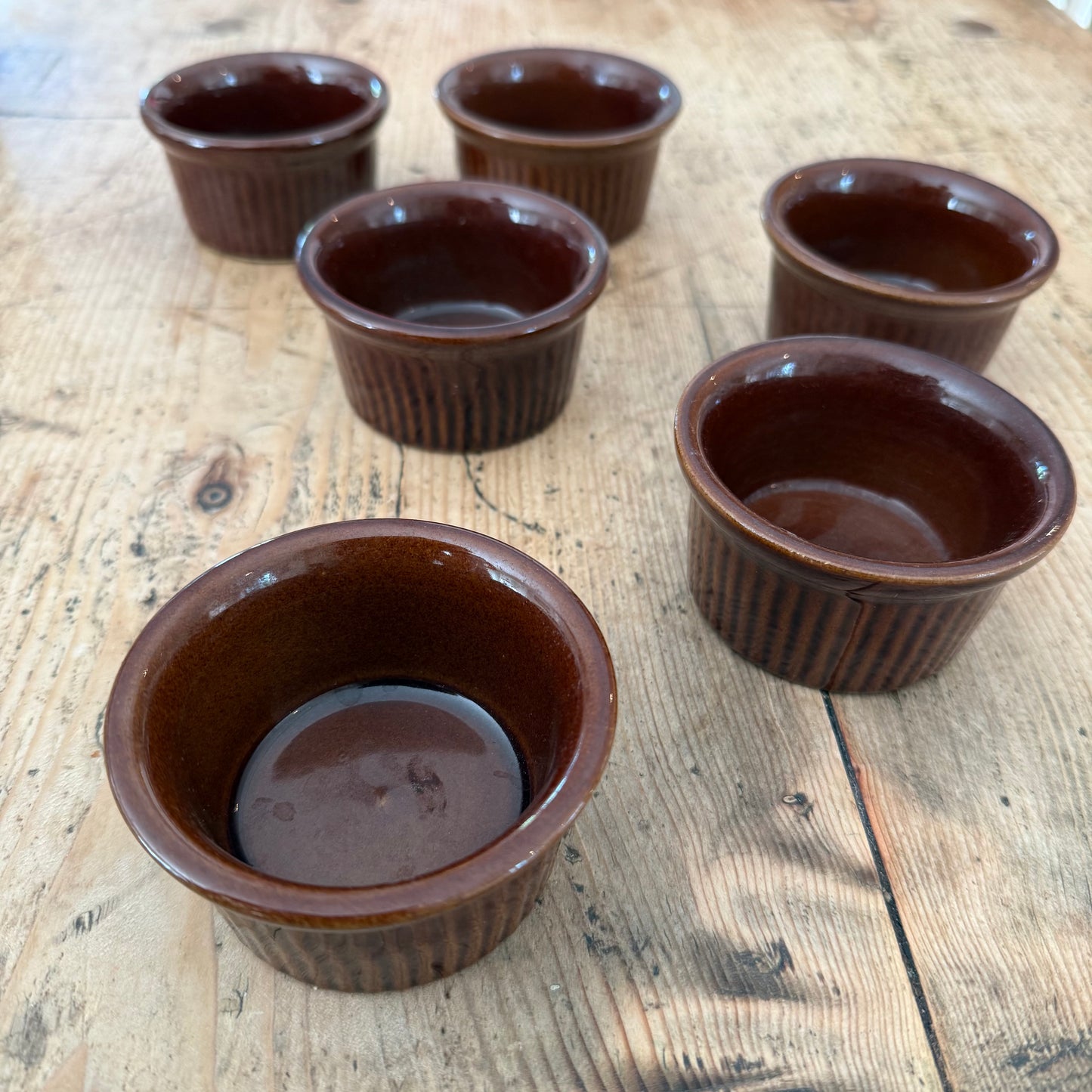 Pearsons-Ironstone-China-Treacle-Glaze-Ramekins