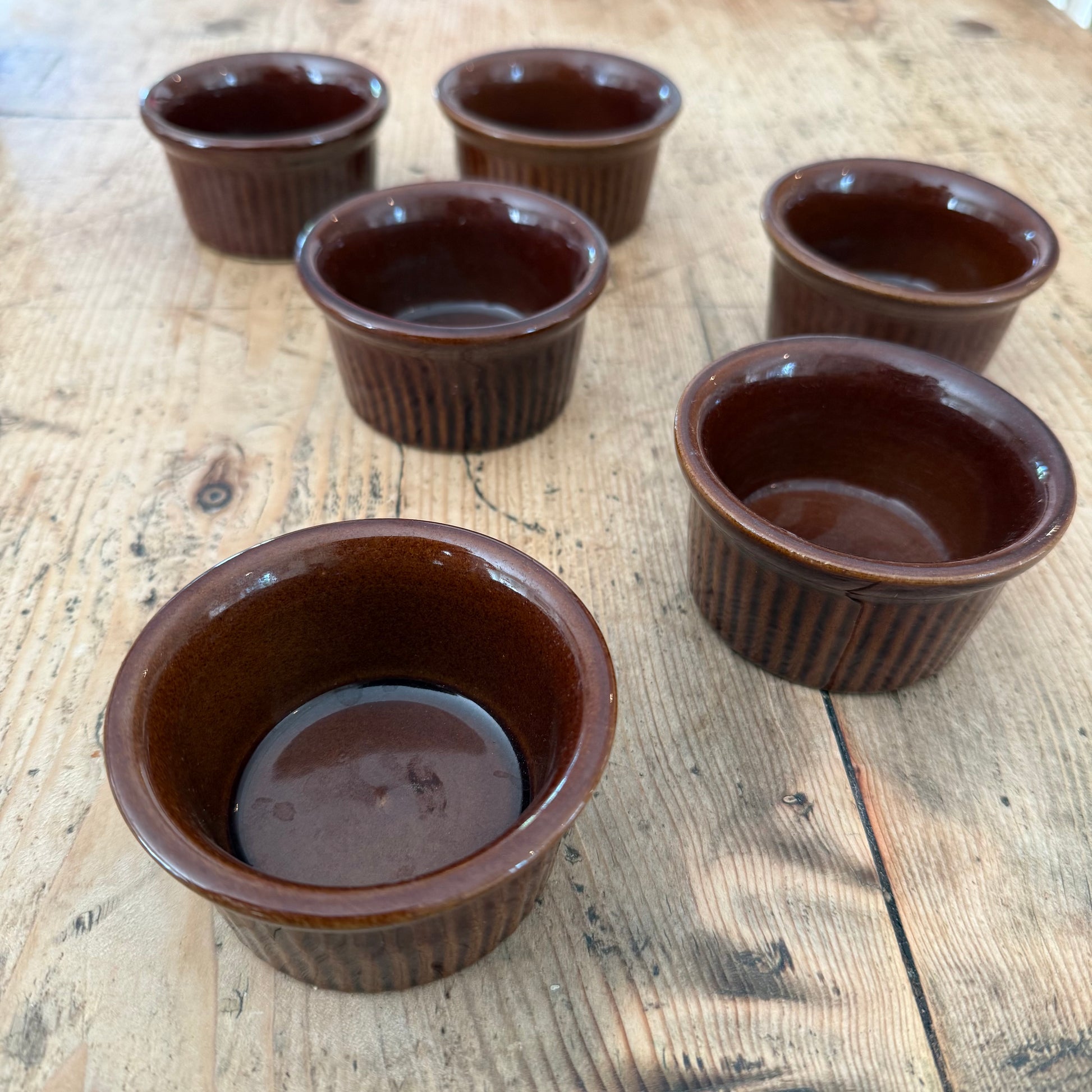 Pearsons-Ironstone-China-Treacle-Glaze-Ramekins