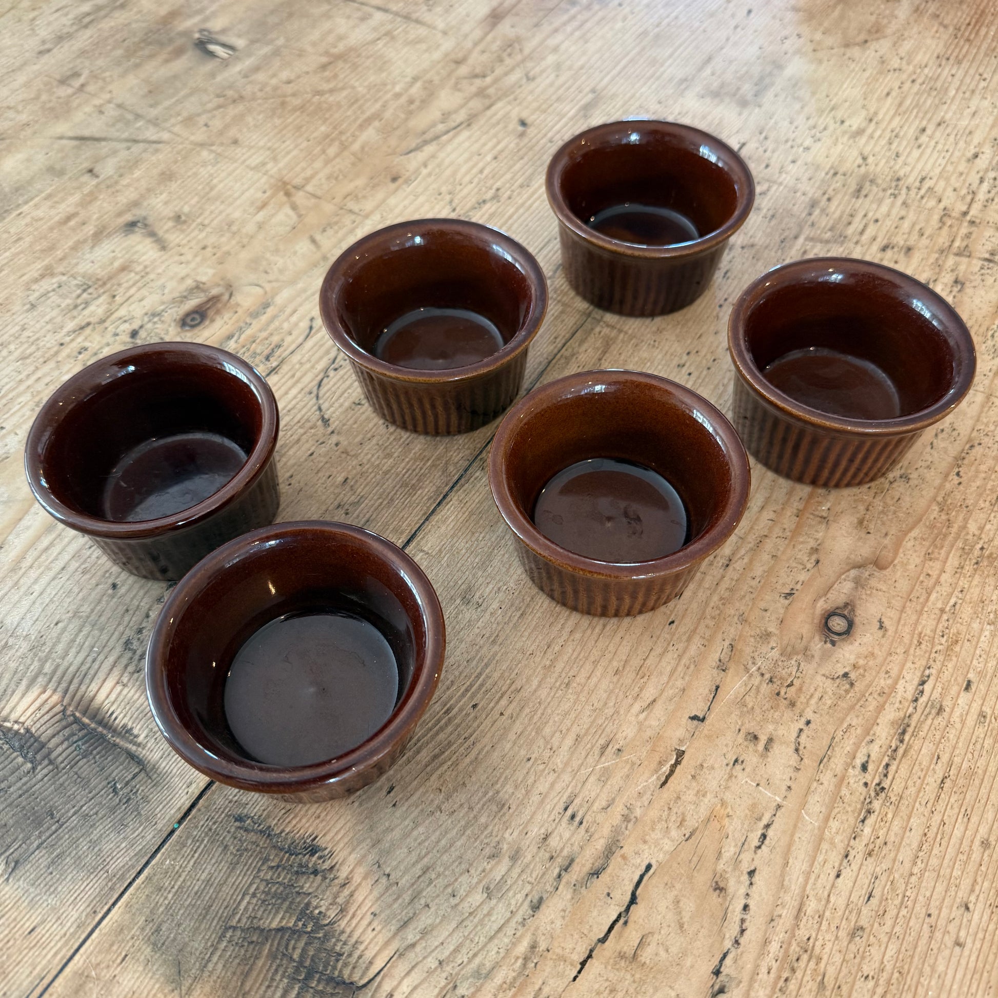 Pearsons-Ironstone-China-Treacle-Glaze-Ramekins