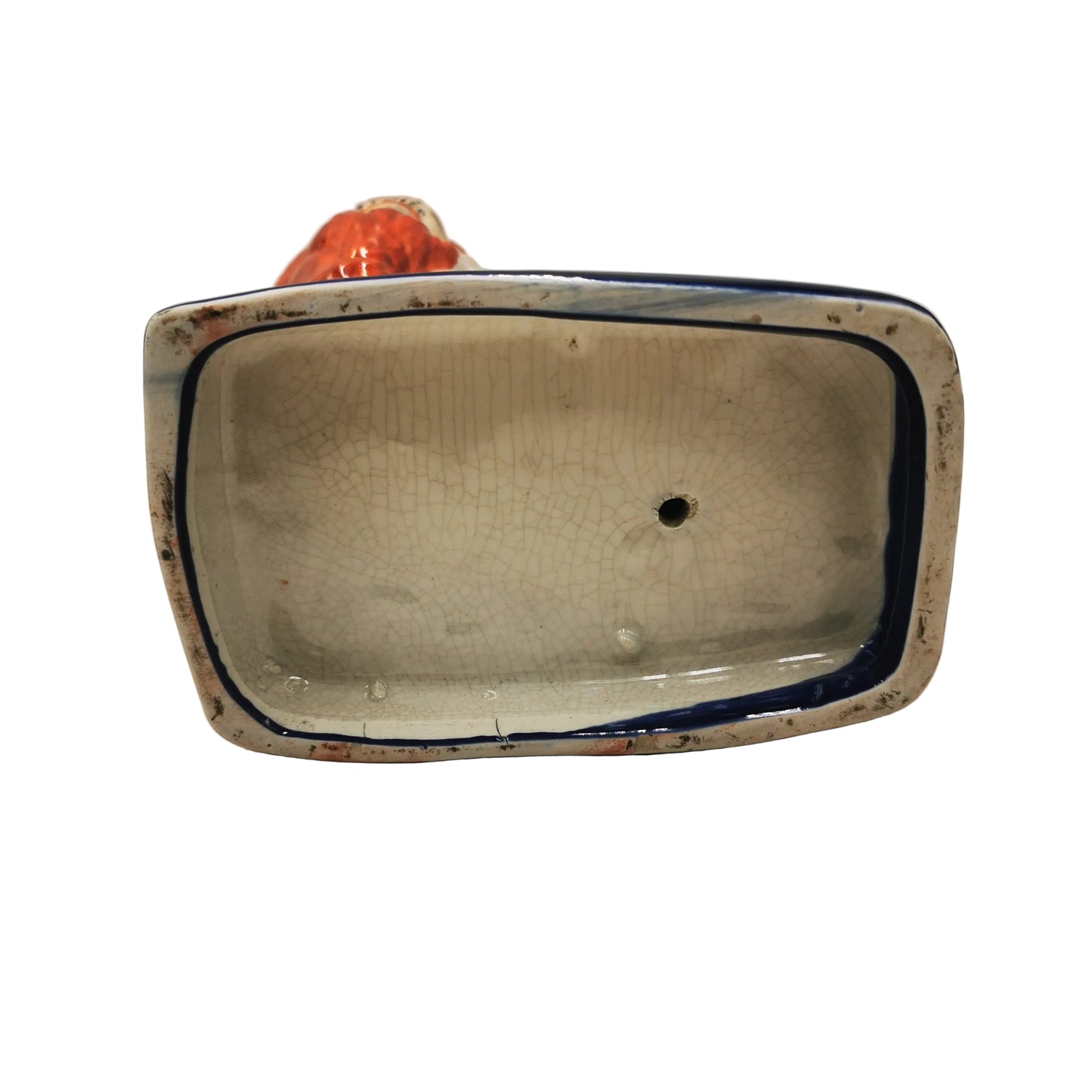 Pair of Mid 19th Century Hearth or Wally China Dogs